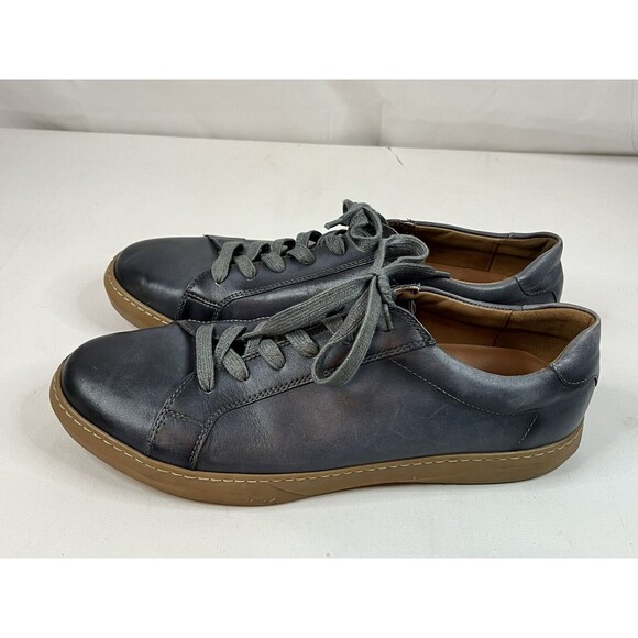 Moral Code Quintus Navy Leather Men’s Sneakers Size 11 M 10054-402 - Picture 2 of 9